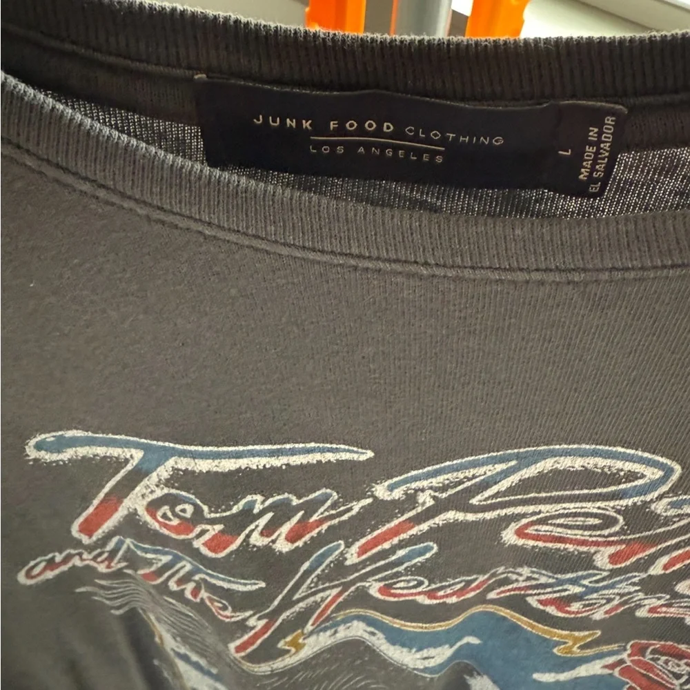 Junk Food Clothing Black Tom Petty Graphic Tee - Picture 2 of 2